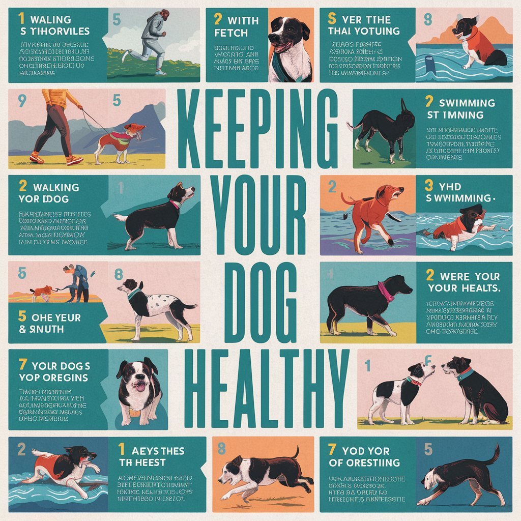 Dog Active and Healthy